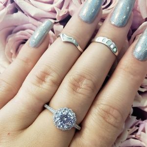 Swarovski crystal ring